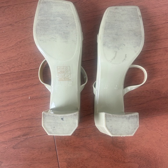 Jeffrey Campbell green jelly mules - Picture 5 of 5